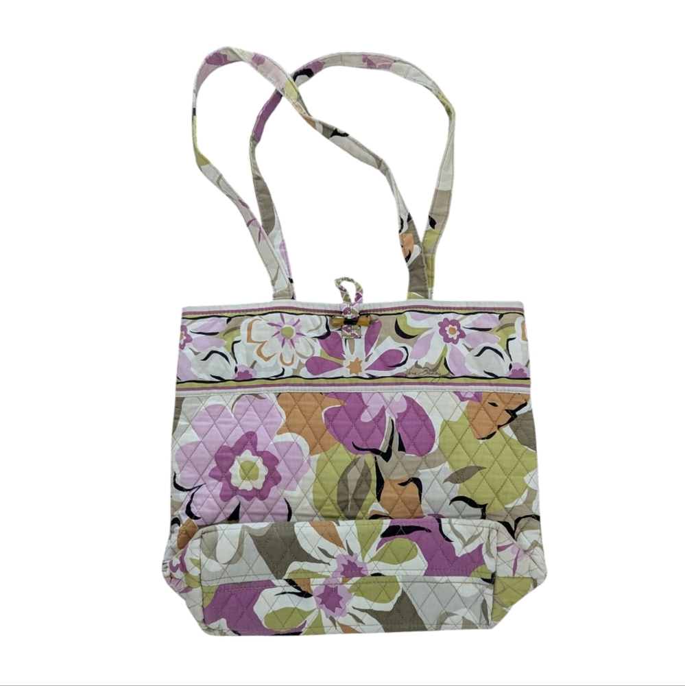 Vera Bradley Portobello Rd Floral Quilted Tote Bag